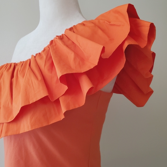 Anthropologie Sunday In Brooklyn Ruffled One Shoulder Top - Picture 14 of 16